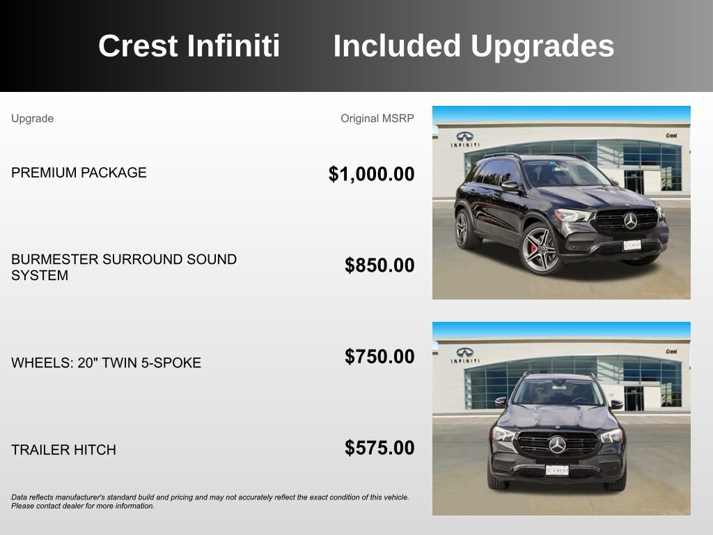 Used 2020 Mercedes-Benz GLE 450 4MATIC w/ Premium Package image 5