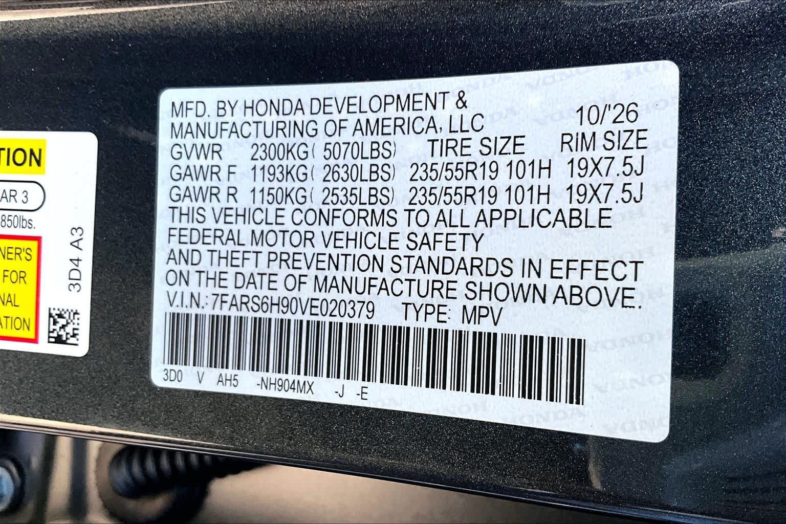 New 2027 Honda CR-V Sport Touring image 18