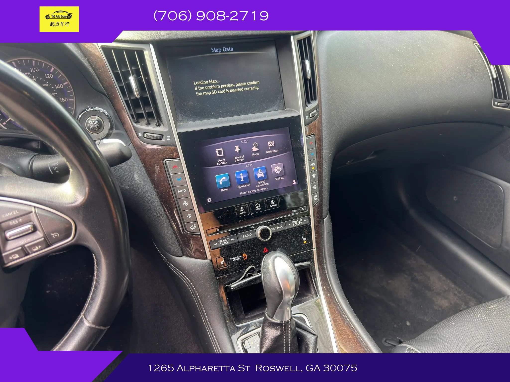 Used 2014 INFINITI Q50 Premium w/ Deluxe Touring Package RWD image 14