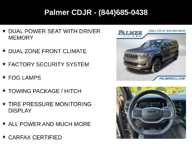 Used 2023 Jeep Wagoneer L Series III w/ Convenience Group I RWD image 24