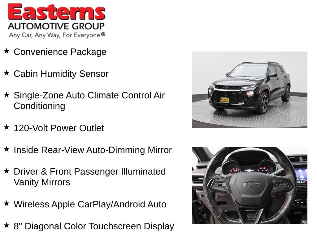 Used 2023 Chevrolet TrailBlazer RS w/ Convenience Package AWD/4WD image 11