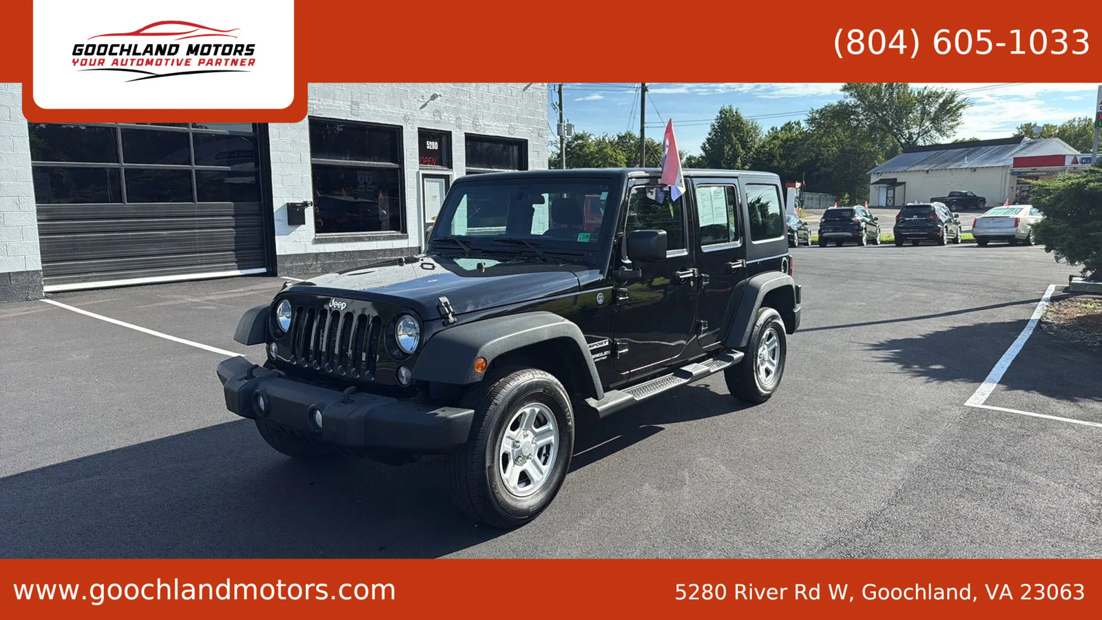 Used 2015 Jeep Wrangler Unlimited Sport