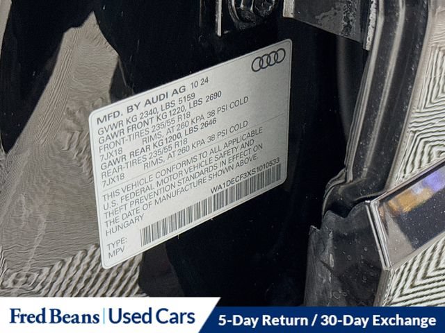 Used 2025 Audi Q3 2.0T Premium AWD/4WD image 38