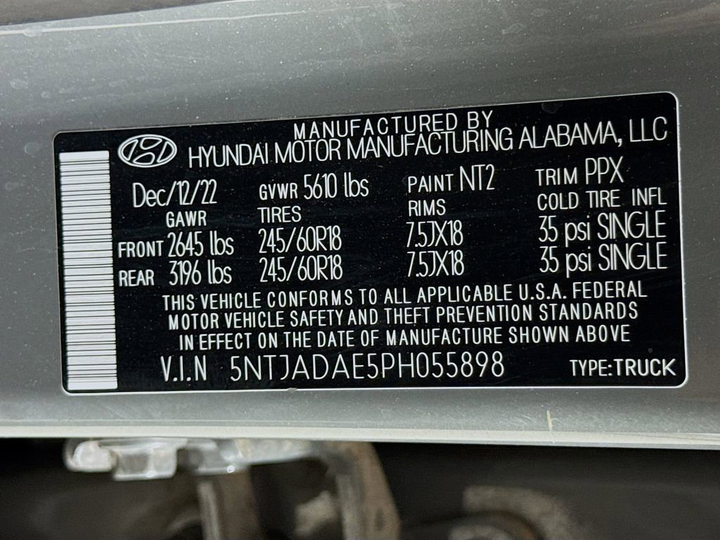 Used 2023 Hyundai Santa Cruz SE image 29