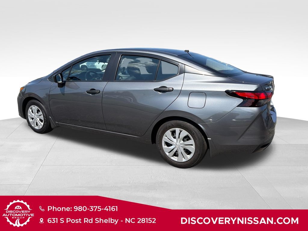 Certified 2025 Nissan Versa S w/ Trunk Package FWD image 8