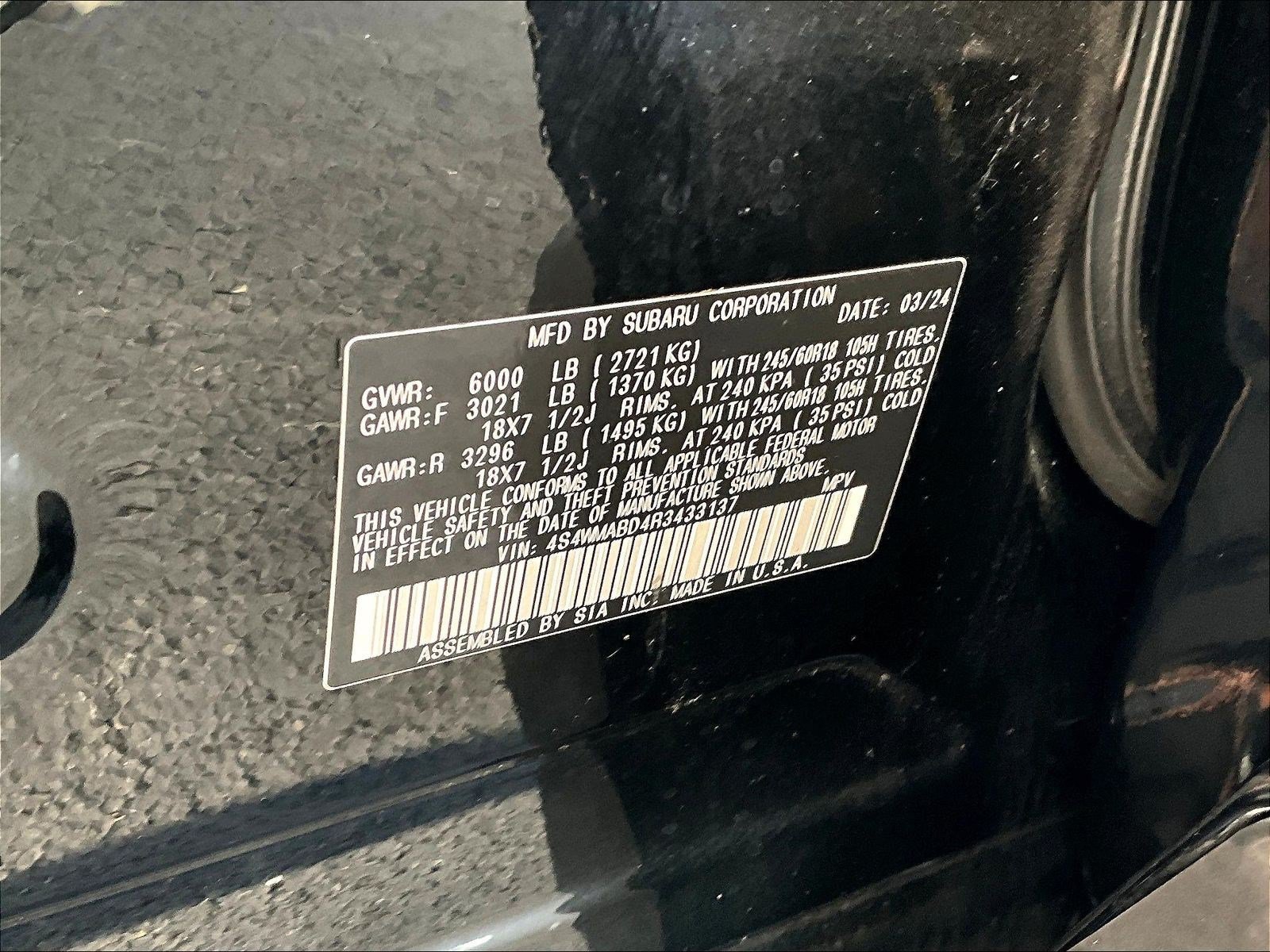 Used 2024 Subaru Ascent Premium AWD/4WD image 18