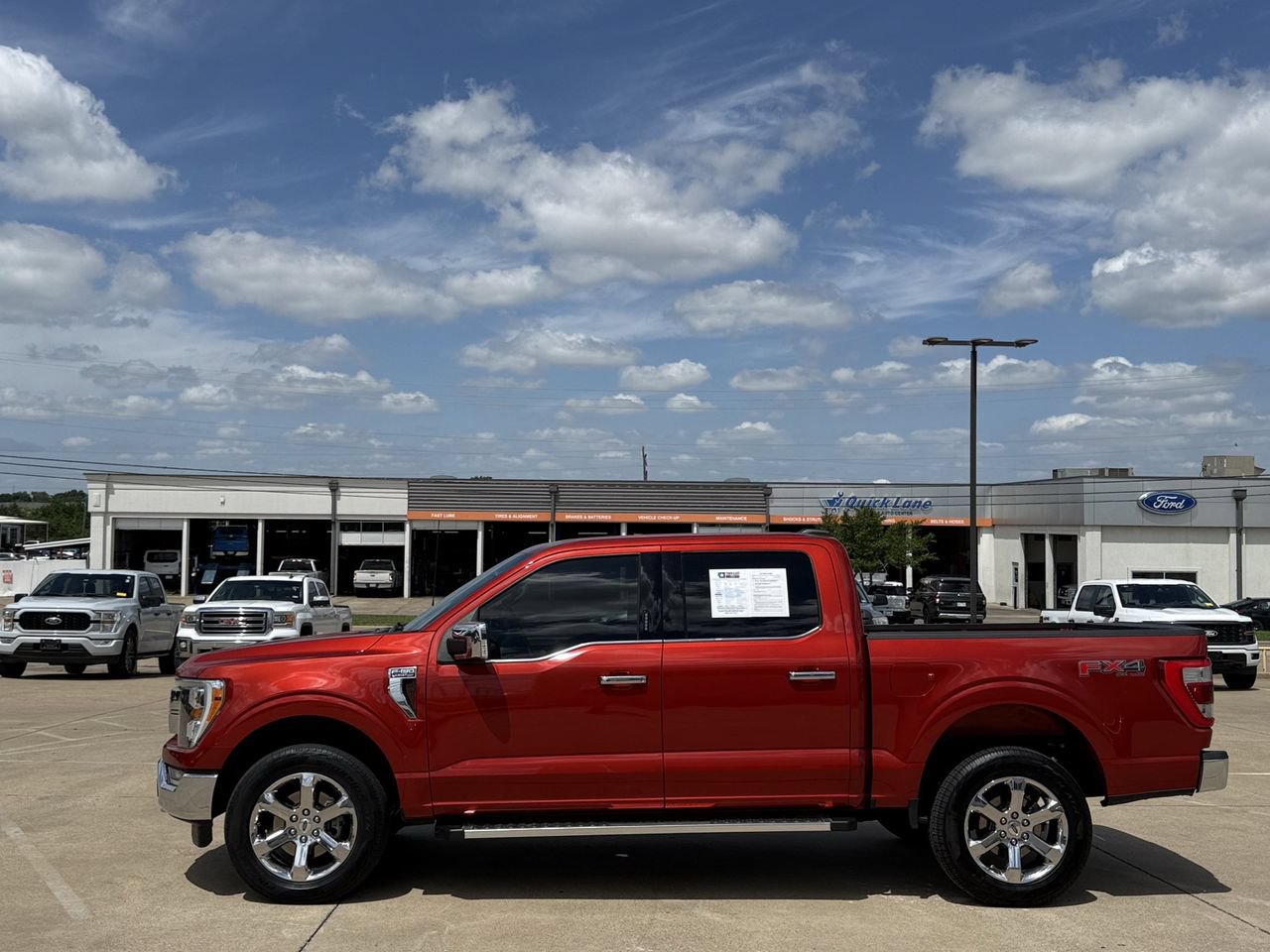 Certified 2023 Ford F150 Lariat w/ FX4 Off-Road Package AWD/4WD image 3