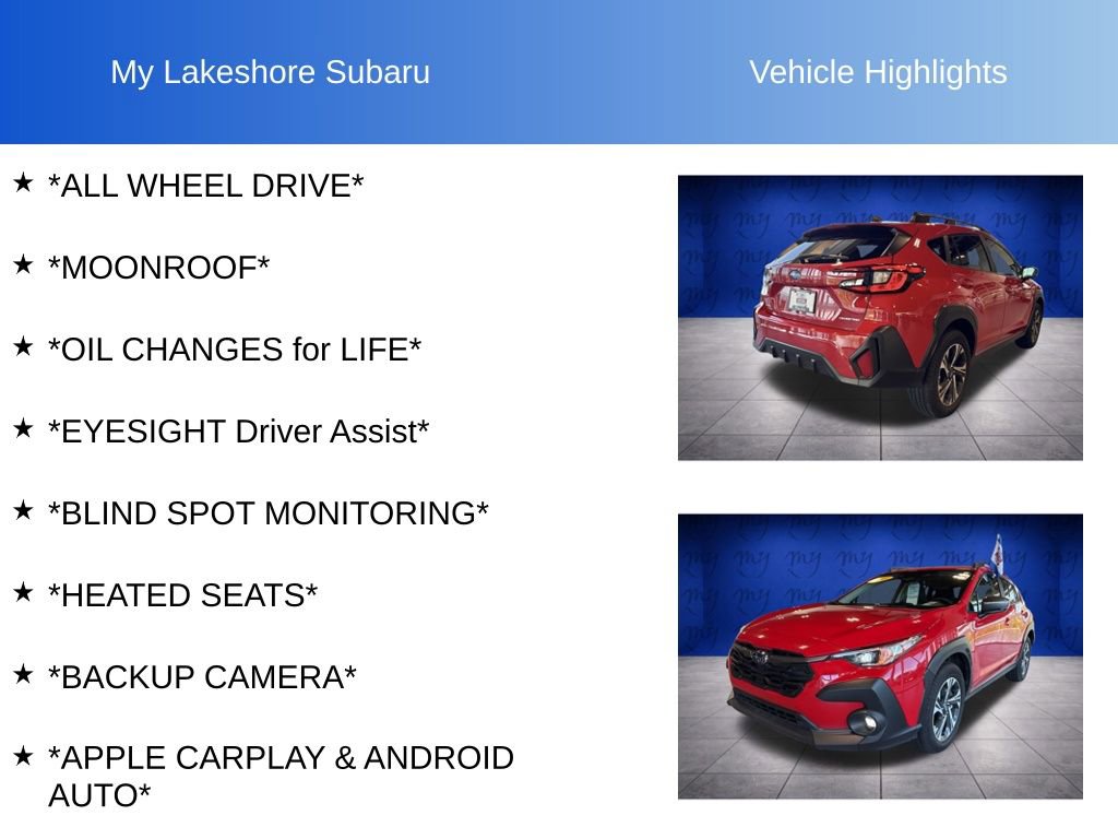Certified 2025 Subaru Crosstrek 2.0i Premium AWD/4WD image 6