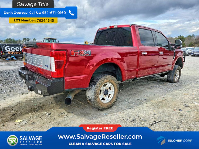 Used 2018 Ford F250 Platinum w/ Platinum Ultimate Package image 4