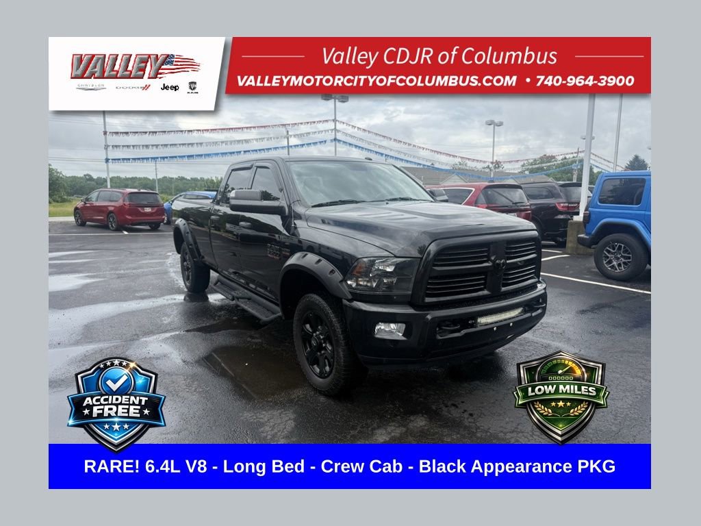 Used 2016 RAM 3500 Big Horn w/ Black Appearance Group