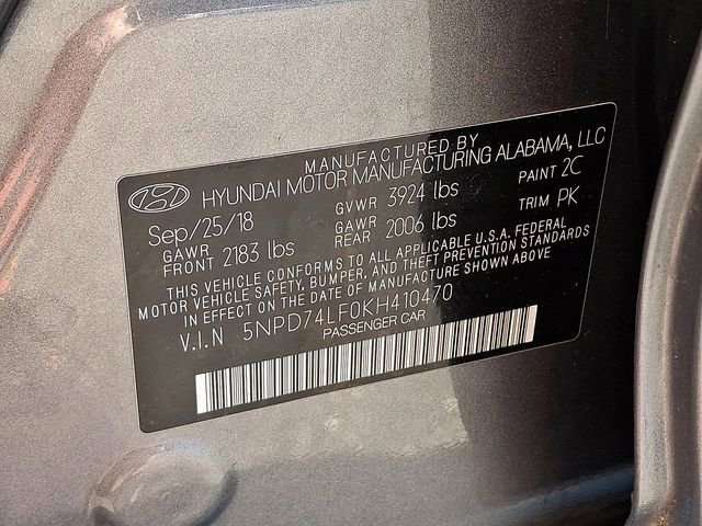 Used 2019 Hyundai Elantra SE FWD image 26
