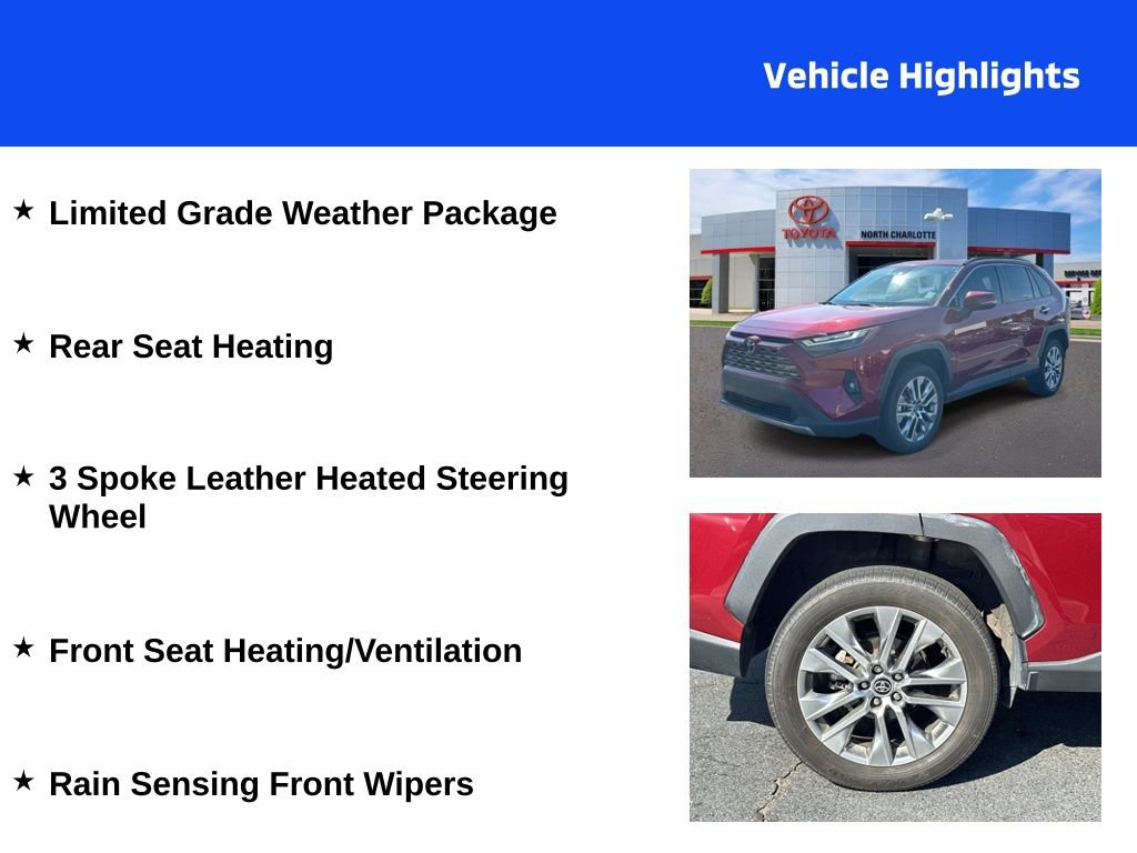 Used 2022 Toyota RAV4 Limited w/ Limited Grade Weather Package FWD image 4