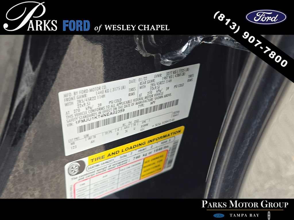 Certified 2022 Ford Expedition Limited RWD image 35