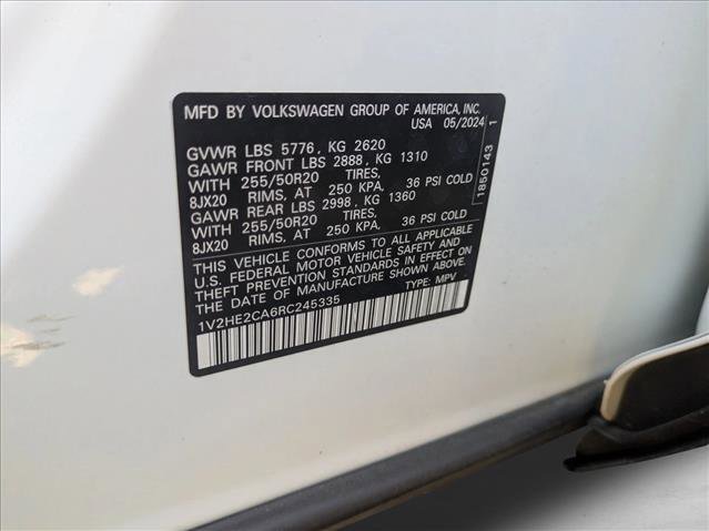 Used 2024 Volkswagen Atlas Cross Sport SE image 26