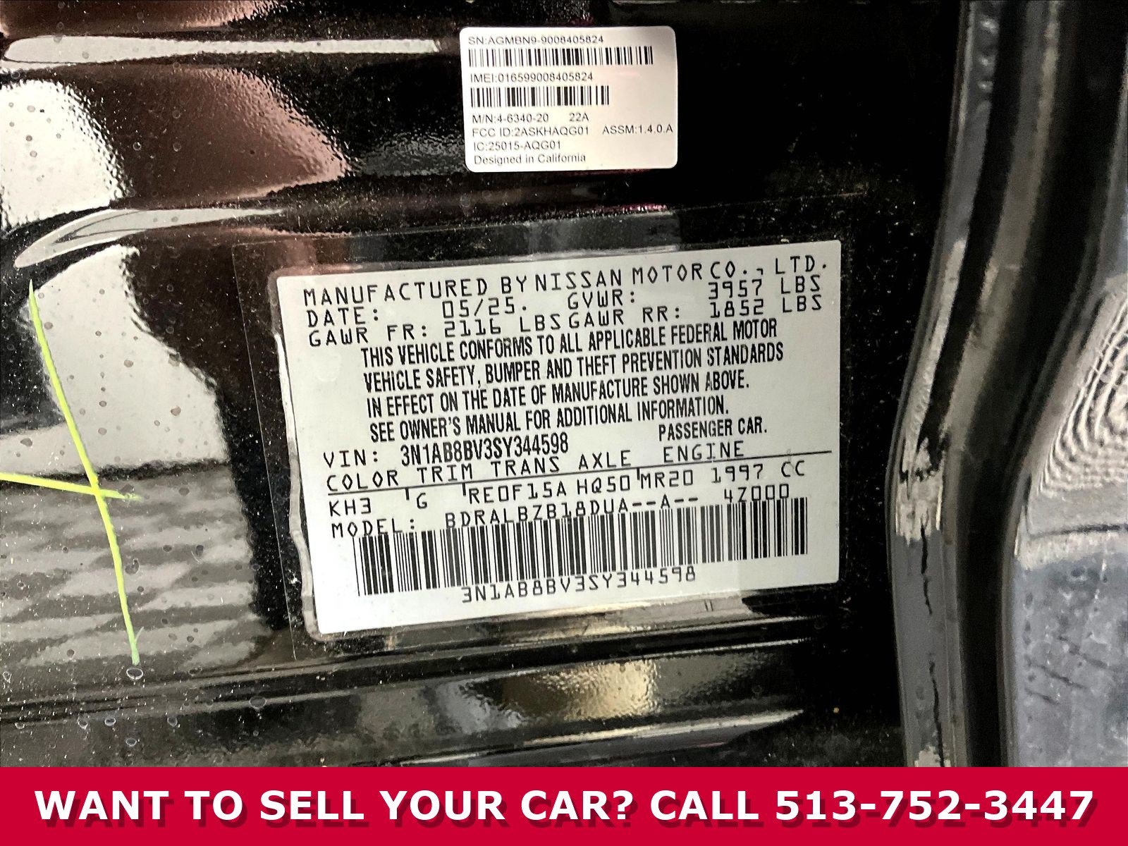 Certified 2025 Nissan Sentra S FWD image 17