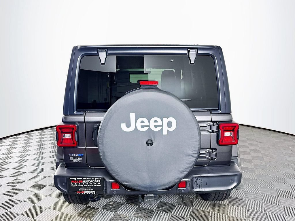 Used 2021 Jeep Wrangler Unlimited Sahara w/ Cold Weather Group AWD/4WD image 6