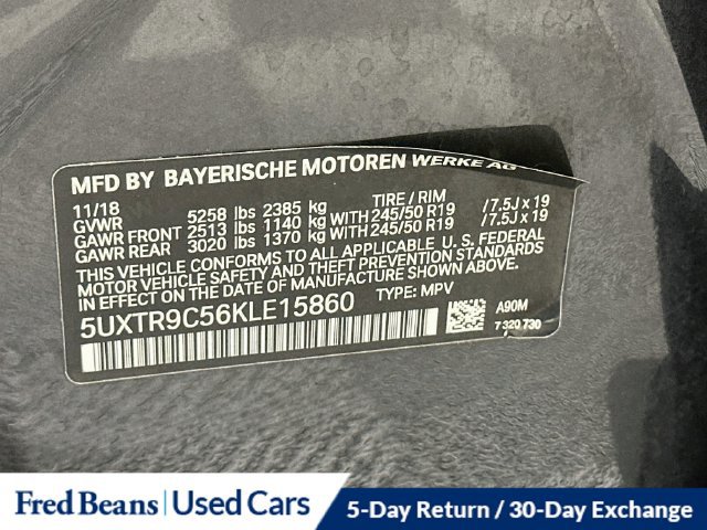Used 2019 BMW X3 xDrive30i w/ Premium Package AWD/4WD image 39