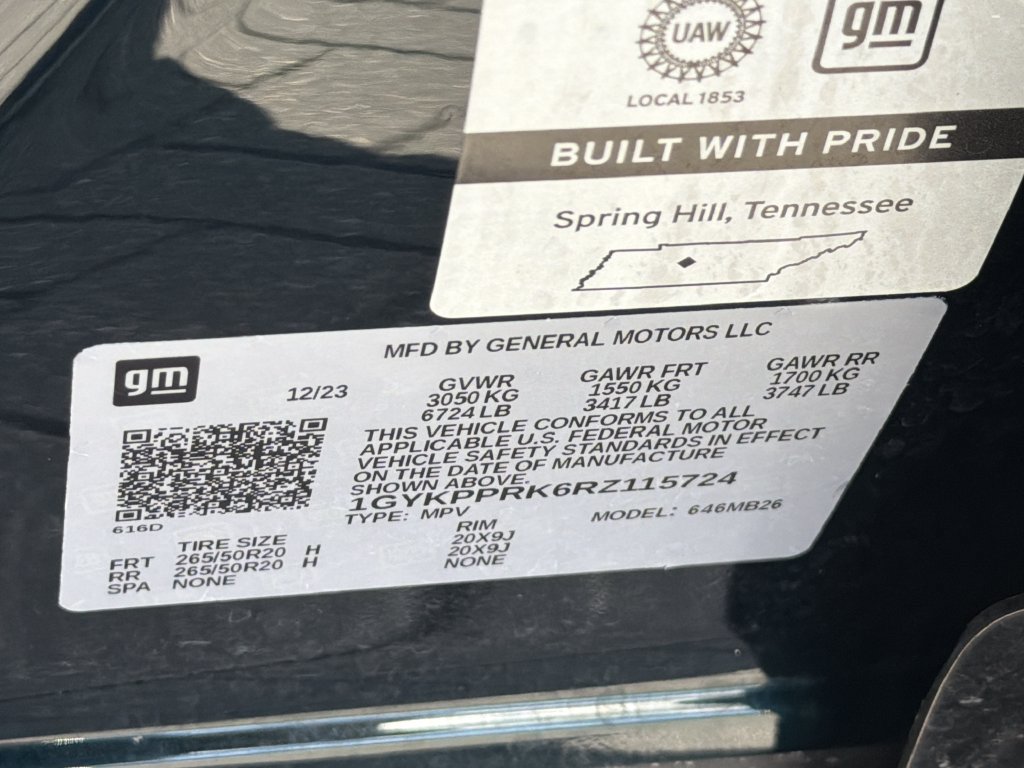 Certified 2024 Cadillac Lyriq Luxury w/ LPO, Floor Liner Package RWD image 34