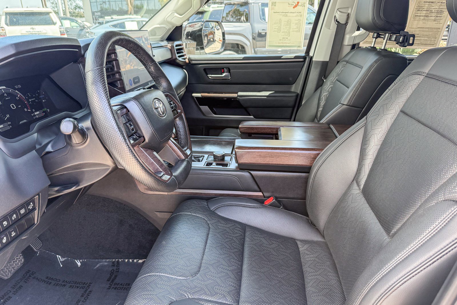 Used 2024 Toyota Sequoia Limited w/ Nightshade Package image 17