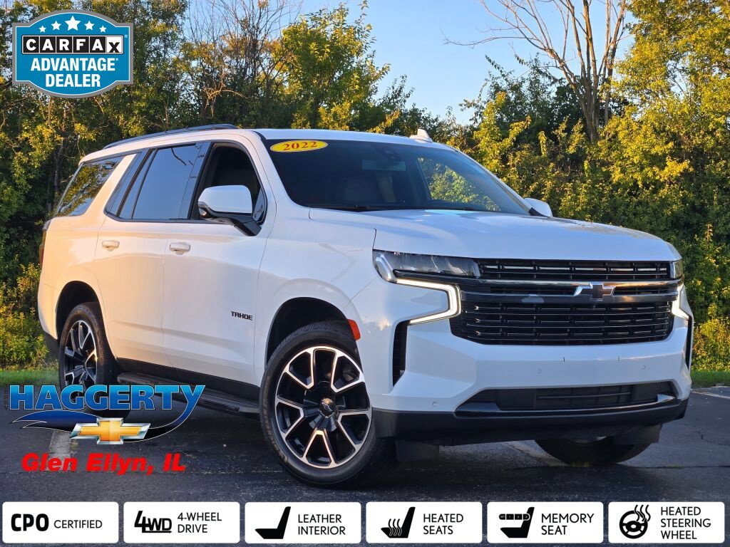 Certified 2022 Chevrolet Tahoe RST w/ Luxury Package