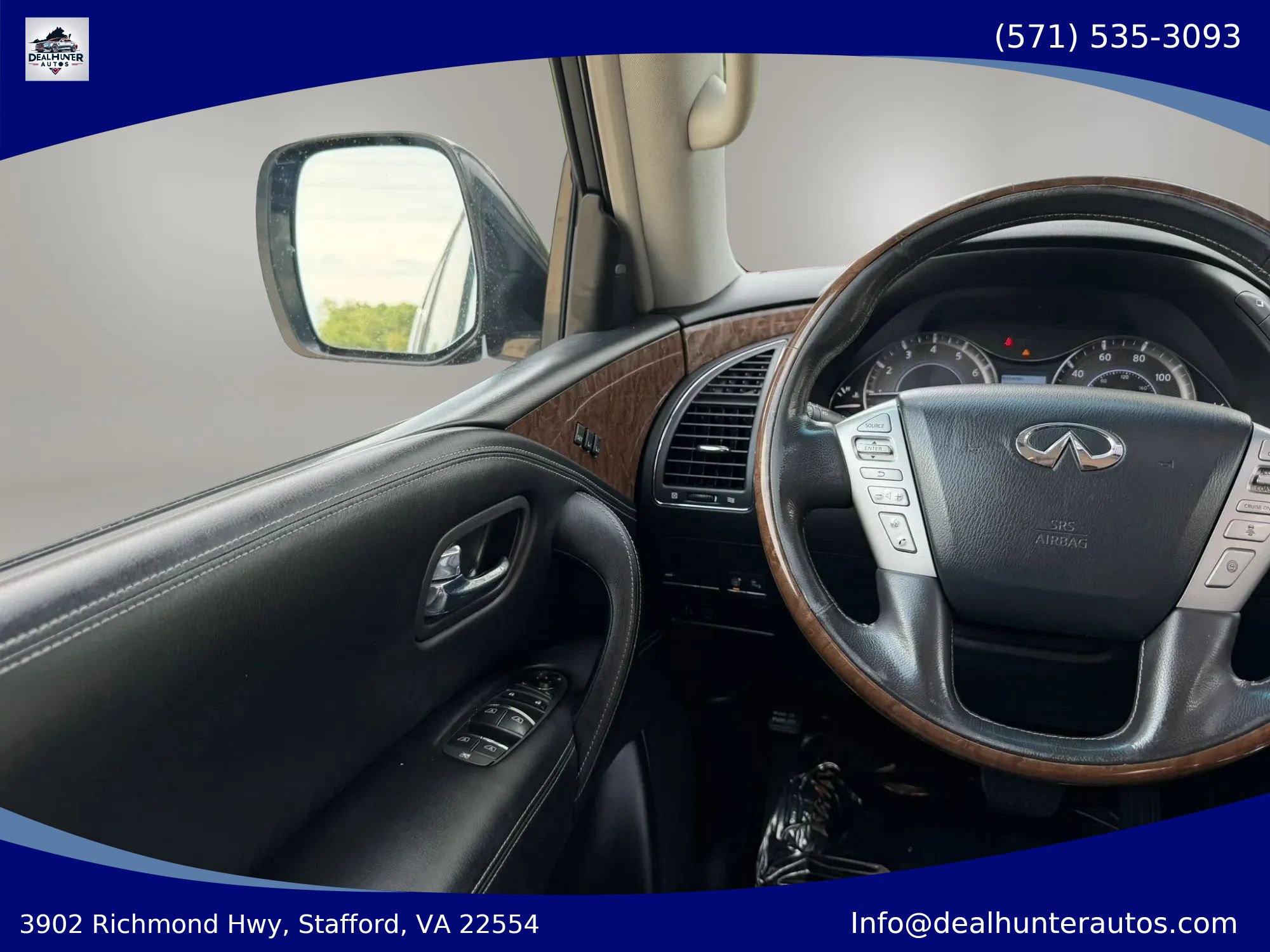 Used 2016 INFINITI QX80 4WD w/ 22" Wheel Package image 37