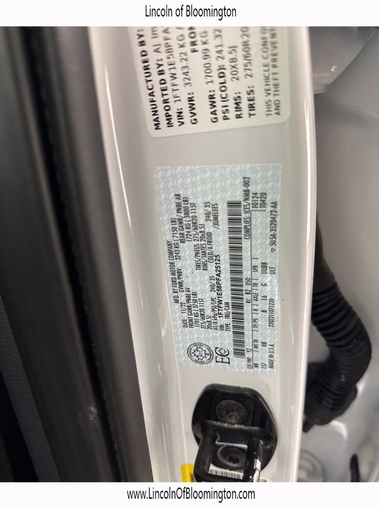 Used 2023 Ford F150 Lariat w/ Equipment Group 502A High image 68