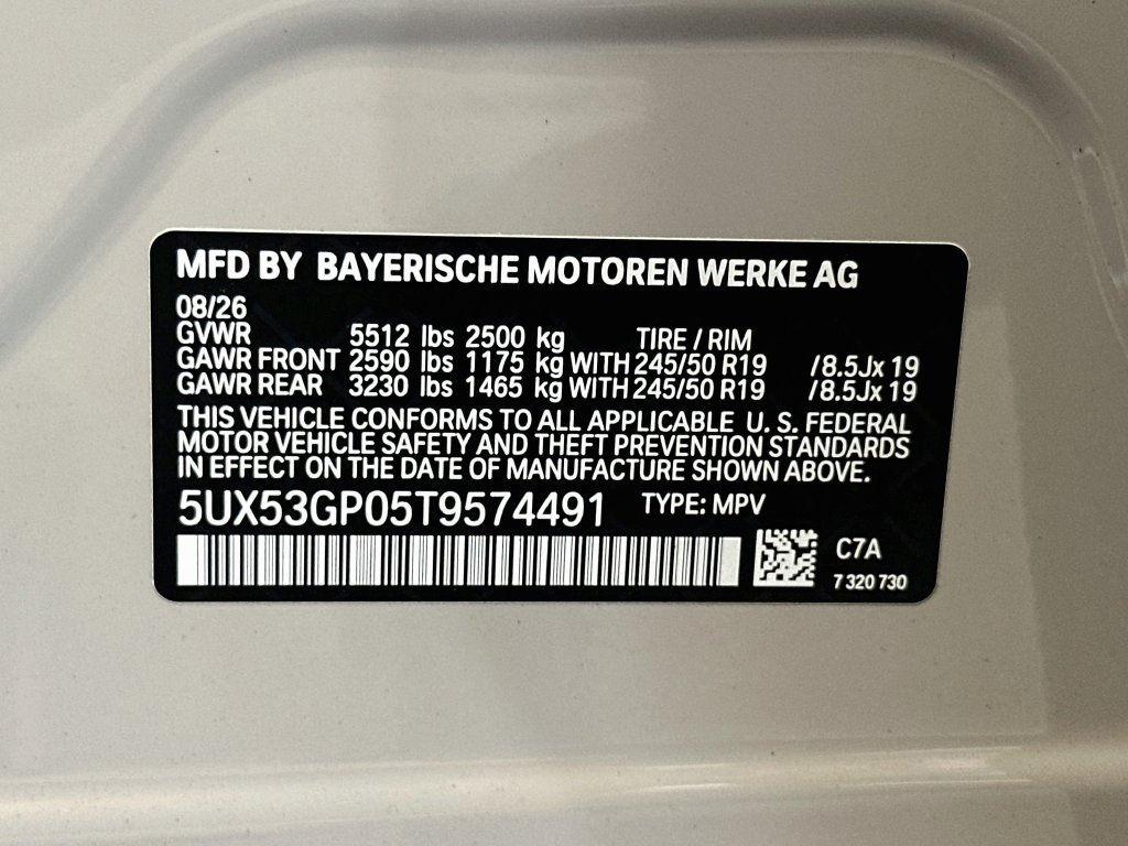 New 2026 BMW X3 xDrive30i w/ Convenience Package AWD/4WD image 32