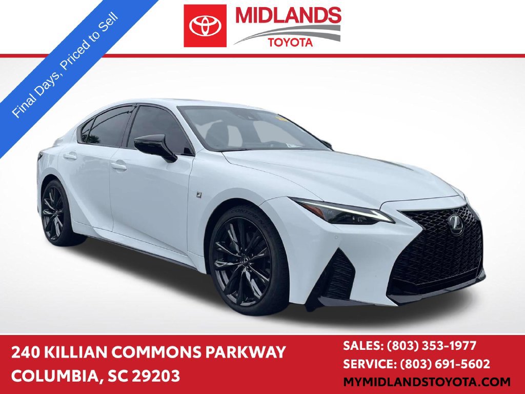 Used 2025 Lexus IS 350 F Sport w/ Navigation Package
