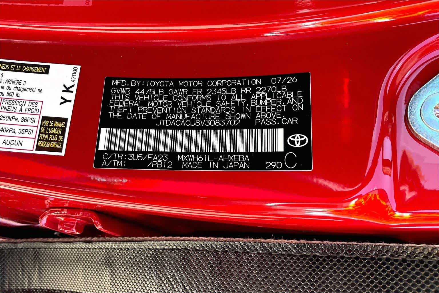 New 2027 Toyota Prius Plug-In Hybrid FWD image 15