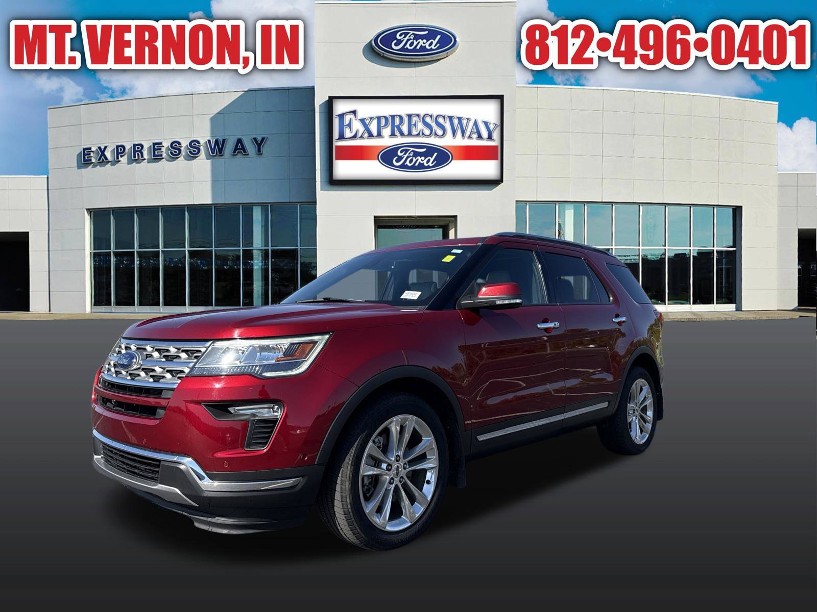 Used 2018 Ford Explorer Limited w/ Equipment Group 301A AWD/4WD image 10
