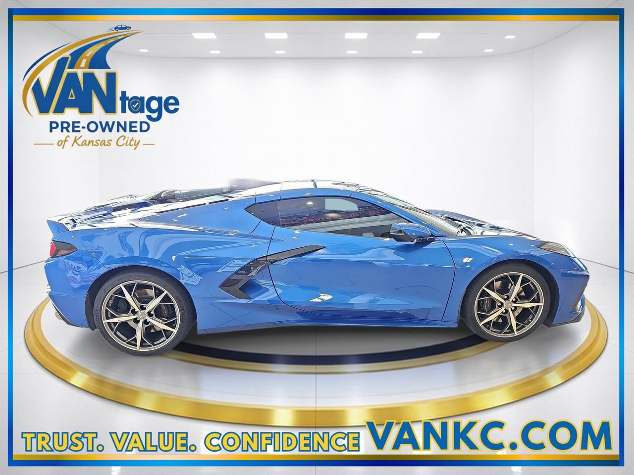 Certified 2021 Chevrolet Corvette Stingray Preferred Cpe w/ Z51 Performance Package RWD image 5