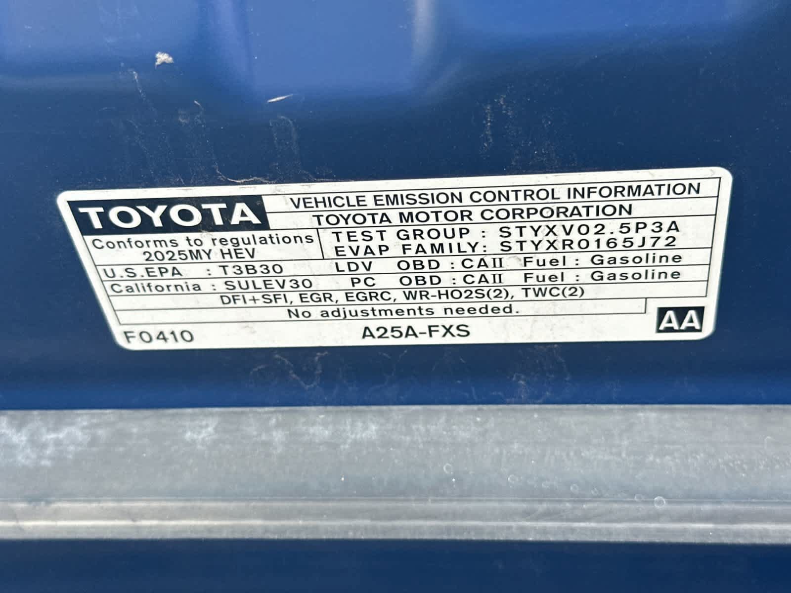Used 2025 Toyota Camry LE FWD image 29