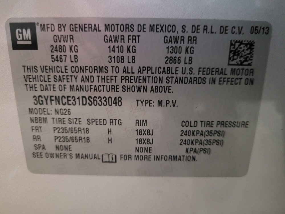 Used 2013 Cadillac SRX Luxury w/ Driver Awareness Package image 33