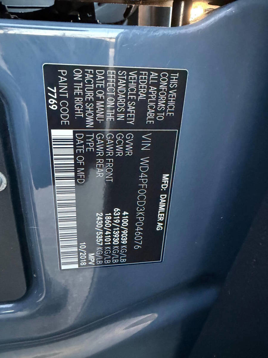 Used 2019 Mercedes-Benz Sprinter 144 image 25