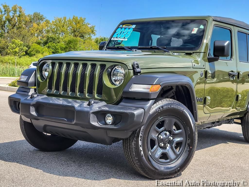 Used 2023 Jeep Wrangler Unlimited Sport AWD/4WD image 2