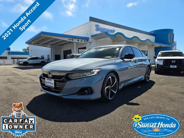 Certified 2021 Honda Accord Sport 360° Tour