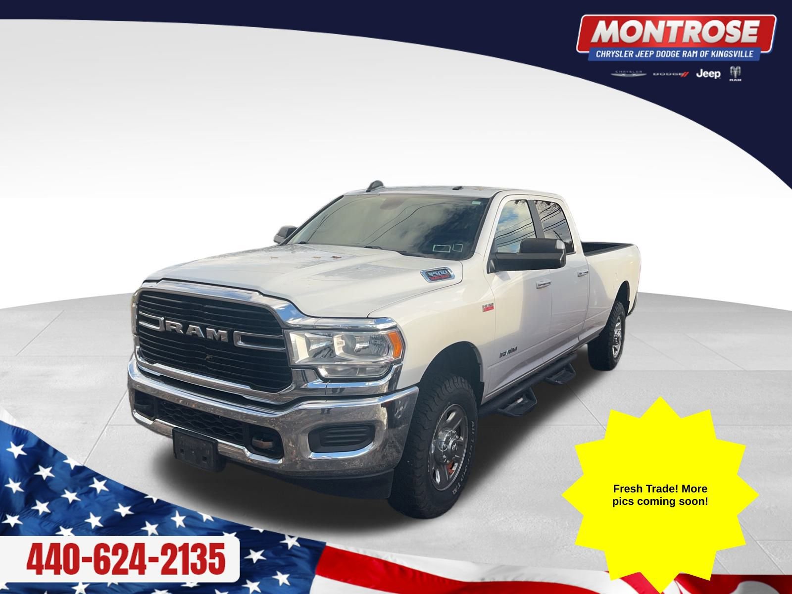 Used 2019 RAM 3500 Big Horn w/ Protection Group
