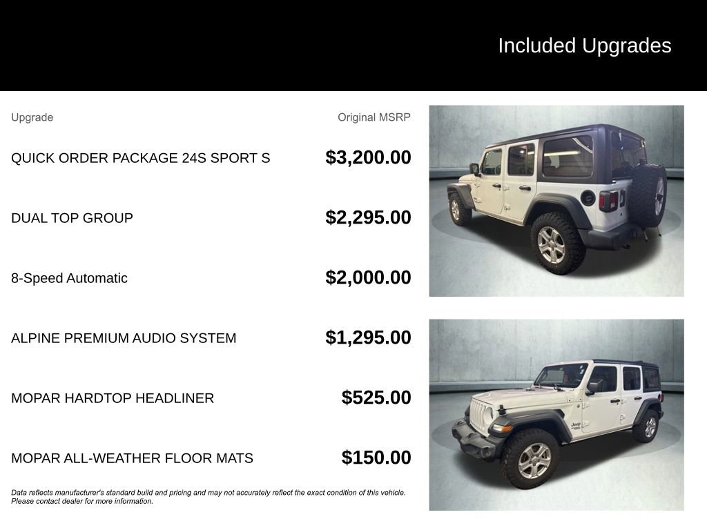 Used 2018 Jeep Wrangler Unlimited Sport S image 4