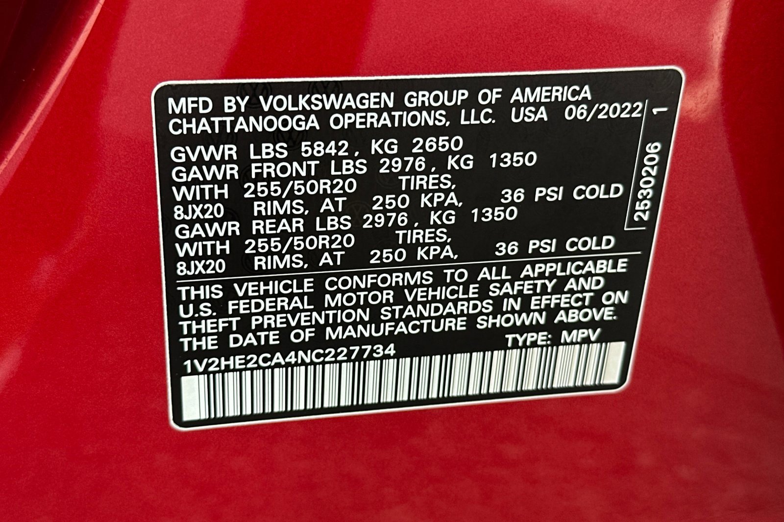 Used 2022 Volkswagen Atlas Cross Sport SE image 28