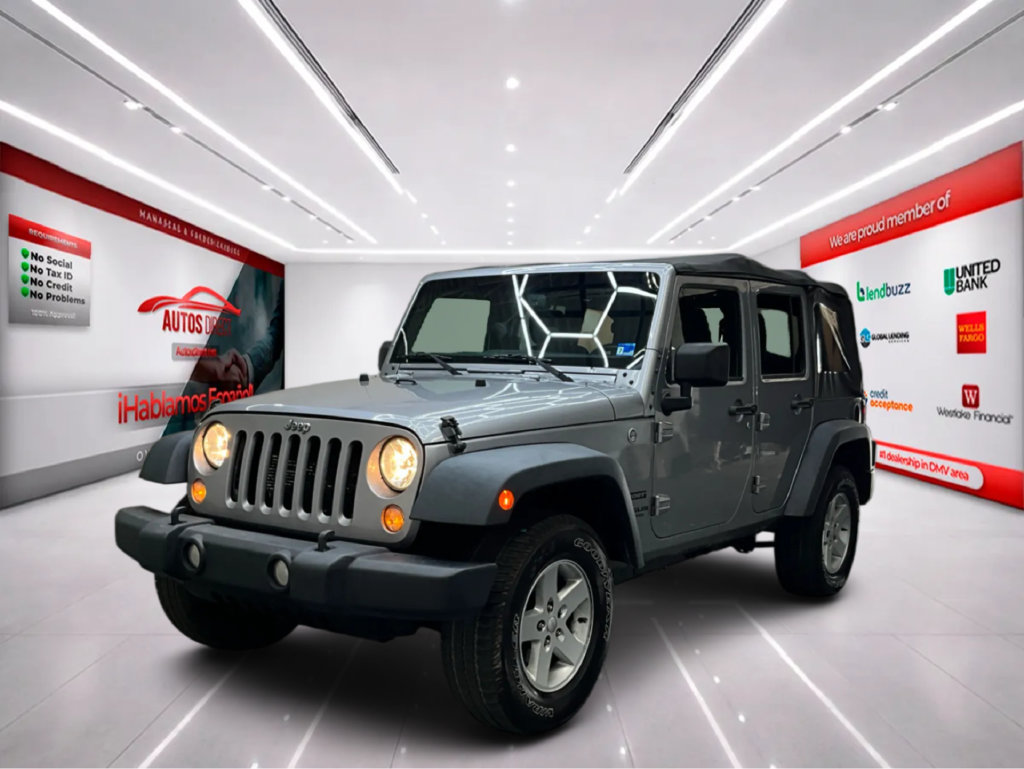 Used 2016 Jeep Wrangler Unlimited Sport w/ Quick Order Package 24S AWD/4WD image 3