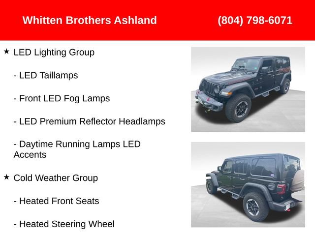 Used 2022 Jeep Wrangler Unlimited Rubicon w/ Steel Bumper Group image 4
