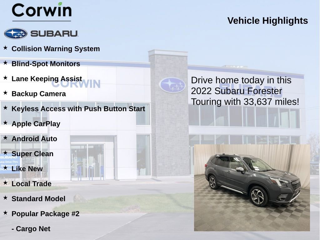 Used 2022 Subaru Forester Touring w/ Popular Package #2 AWD/4WD image 6