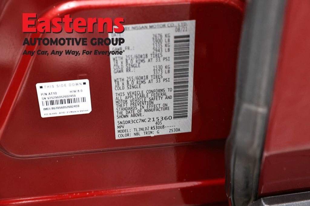 Used 2022 Nissan Pathfinder SL AWD/4WD image 35