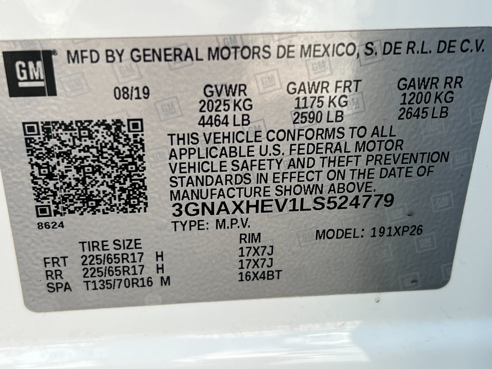 Used 2020 Chevrolet Equinox LS w/ LS Convenience Package FWD image 28