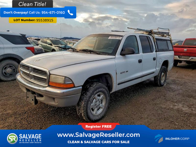 Used 2001 Dodge Dakota 4x4 Quad Cab