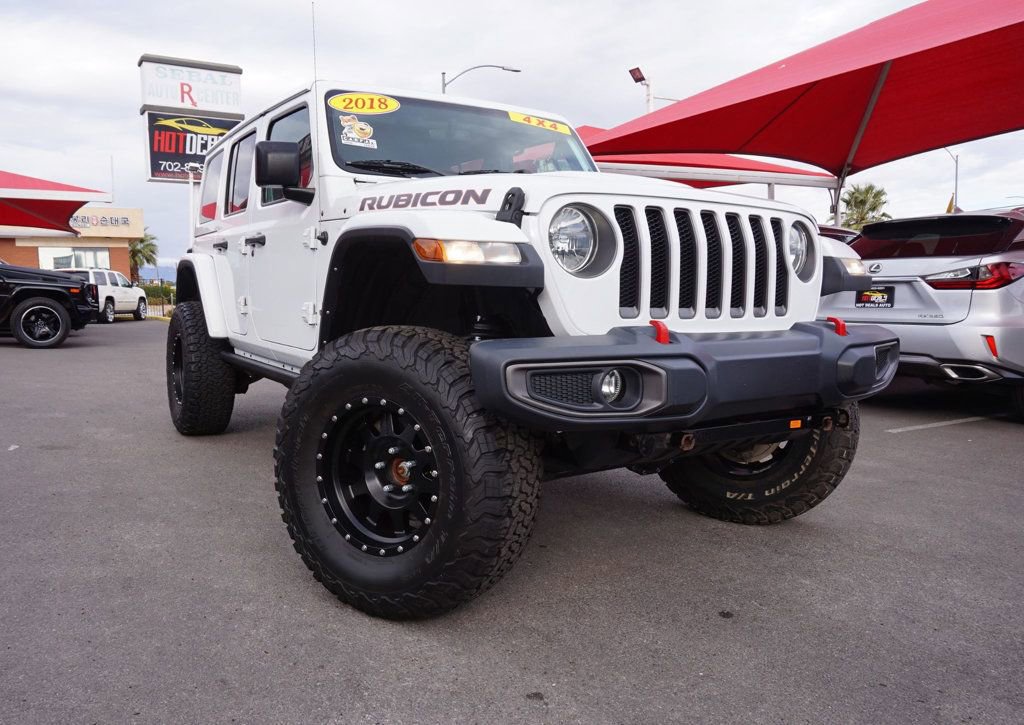 Used 2018 Jeep Wrangler Unlimited Rubicon image 2