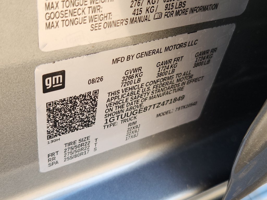 New 2026 GMC Sierra 1500 Denali AWD/4WD image 11