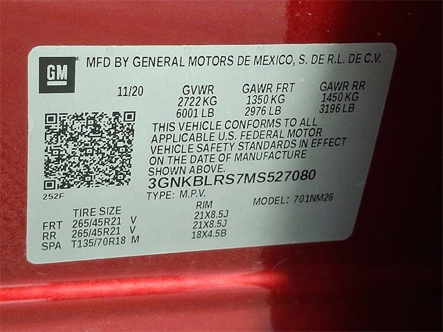 Used 2021 Chevrolet Blazer Premier w/ Driver Confidence II Package image 26