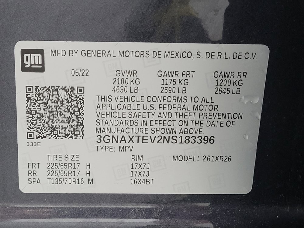 Used 2022 Chevrolet Equinox LT w/ Driver Convenience Package AWD/4WD image 33