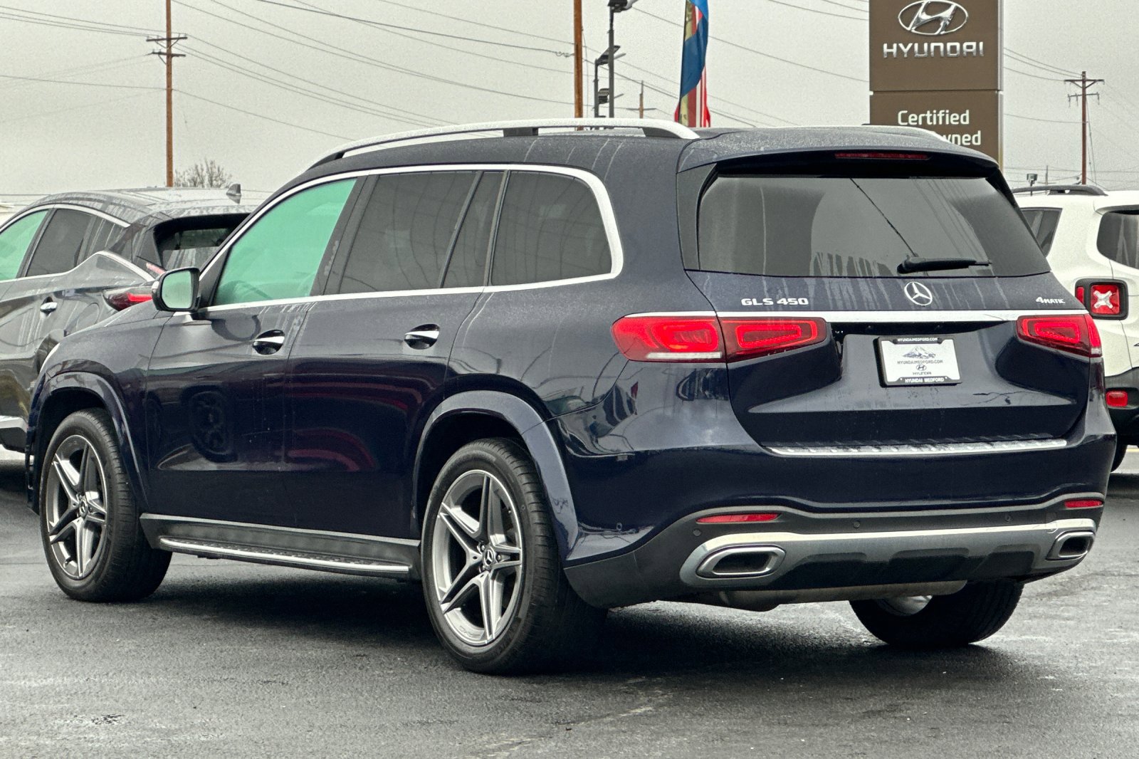 Used 2022 Mercedes-Benz GLS 450 4MATIC w/ AMG Line Exterior image 6